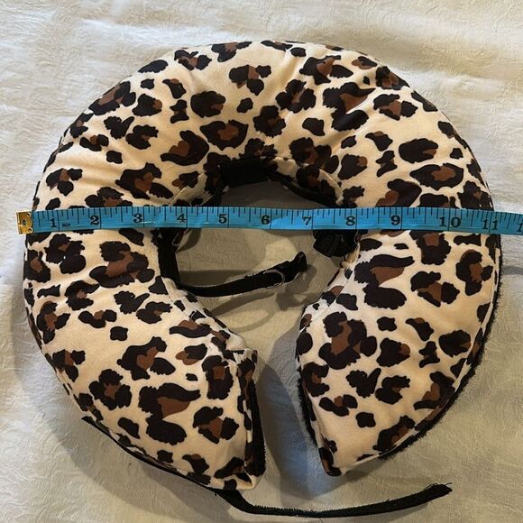 Pet Recovery Collar Cheetah Print Adjustable Comfurt Collar - Picture 4 of 7